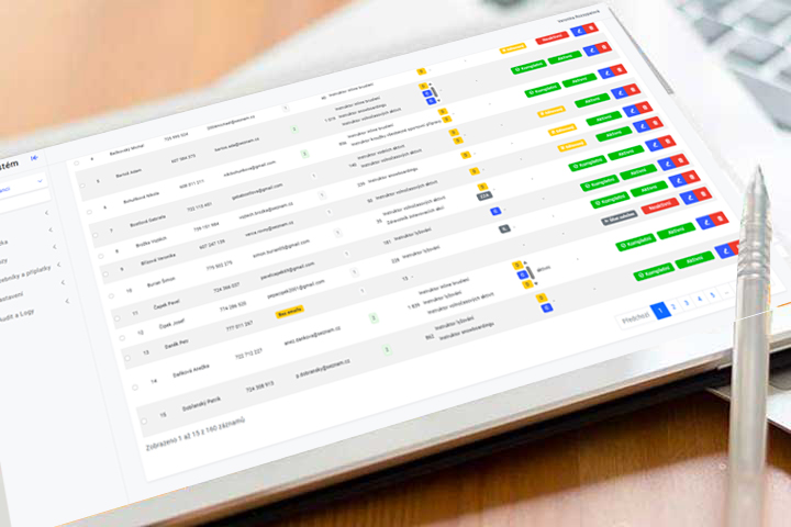HR systém pro lyžařskou školu - správa instruktorů a kurzů